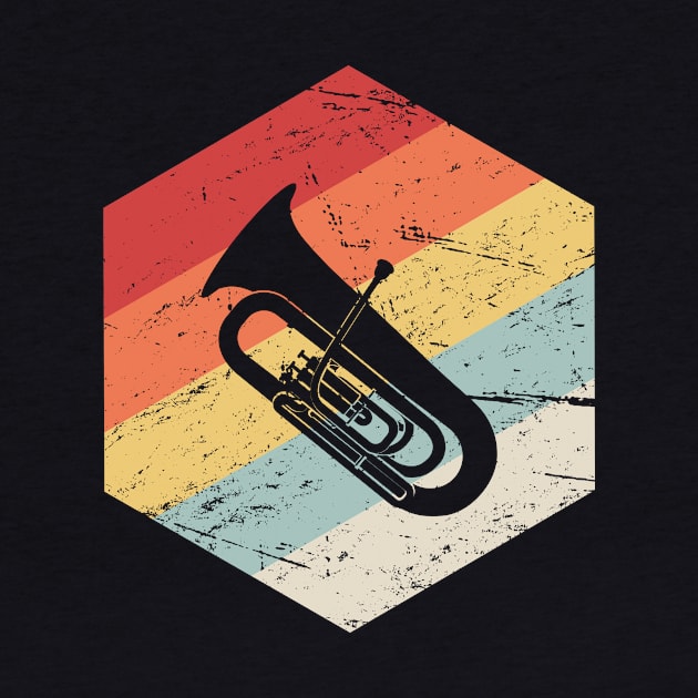Retro Marching Band Tuba Icon by MeatMan
